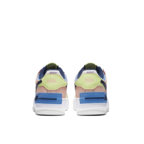 Nike Air Force 1 Shadow 低筒/Shadow/馬卡龍/黑黃粉：圖片 2