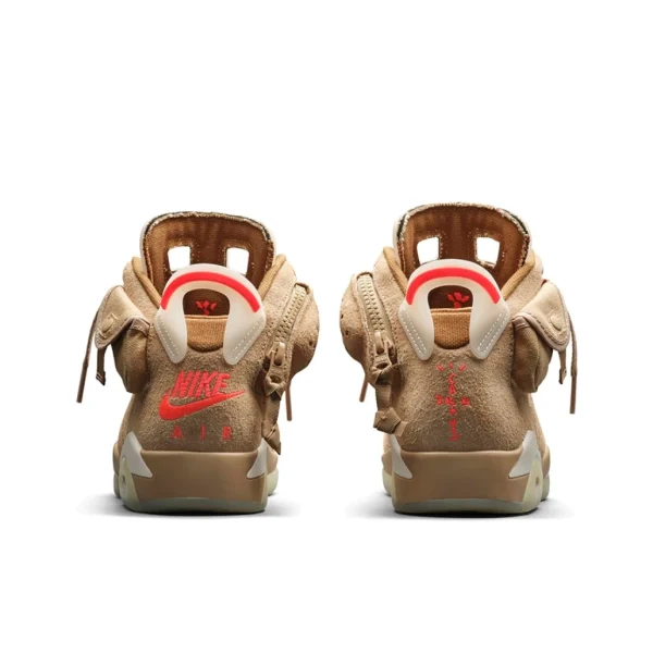 Air Jordan 6 British Khaki Travis Scott聯名/卡其：圖片 5