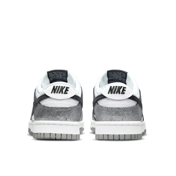 Nike Dunk 低筒/金屬銀/白色：圖片 3