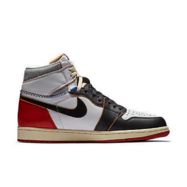 Union LA x Air Jordan 1 Retro High OG NRG 黑腳趾拼接男女同款：圖片 3
