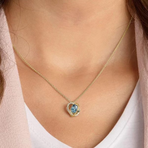 Swarovski/施華洛世奇OUTSTANDING華麗心芒項鍊5455037 金色5455037：圖片 3