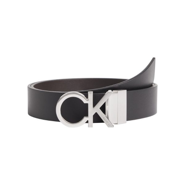 【送禮推薦】Calvin Klein/凱文克萊牛皮帶皮帶K50K50964401P 黑色95cm
