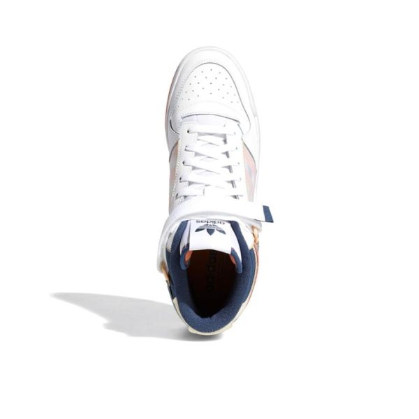 Adidas Originals Forum 白色/藍色/淡黃：圖片 6
