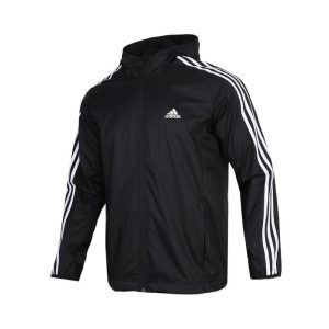 adidas 運動服訓練跑步外套GQ0622 黑