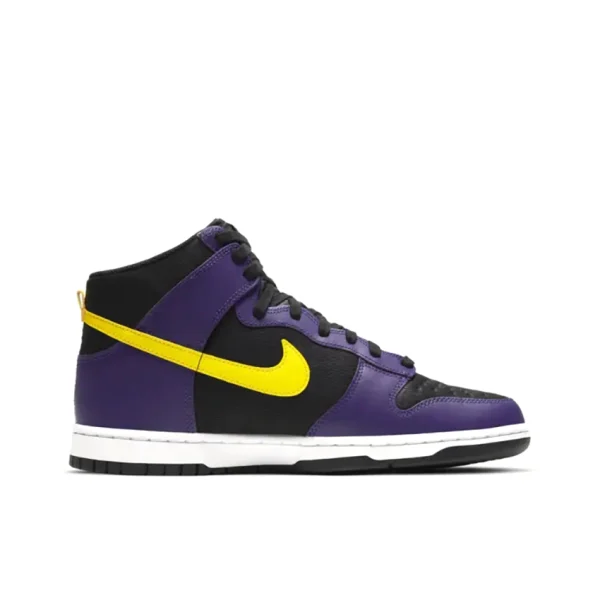 Nike Dunk Lakers 高筒/紫色/黑色/黃色/湖人：圖片 5