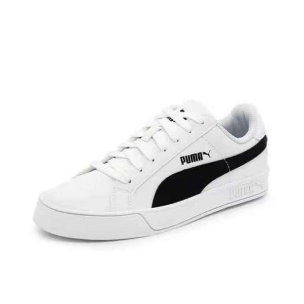 Puma Smash Vulc Black/White 白黑：圖片 5