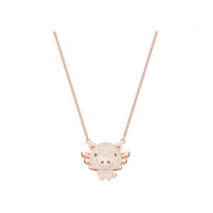 Swarovski/施華洛世奇LITTLE萌趣飛豬項鍊5446986 玫瑰金5446986