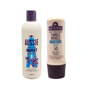 Aussie/袋鼠奇蹟水潤洗髮精髮膜套裝洗髮精300+髮膜250ml