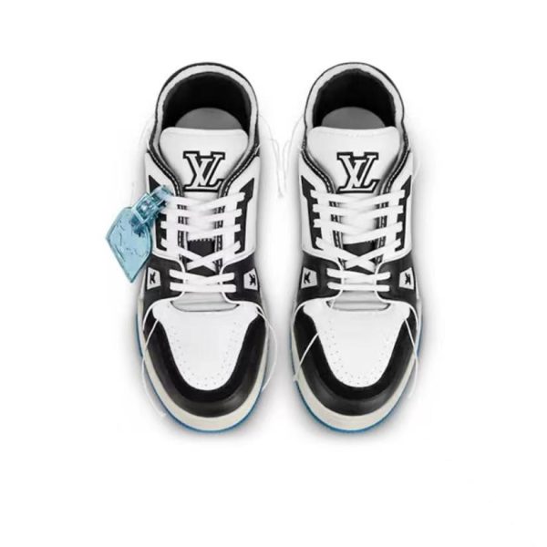 Louis Vuitton Trainer 黑色/藍色【薛與謙同款】：圖片 4