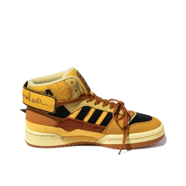 Melting Sadness x adidas originals Forum Exhibit Mid 經典休閒板鞋米黃蜜蜂BABO 男女同款：圖片 4
