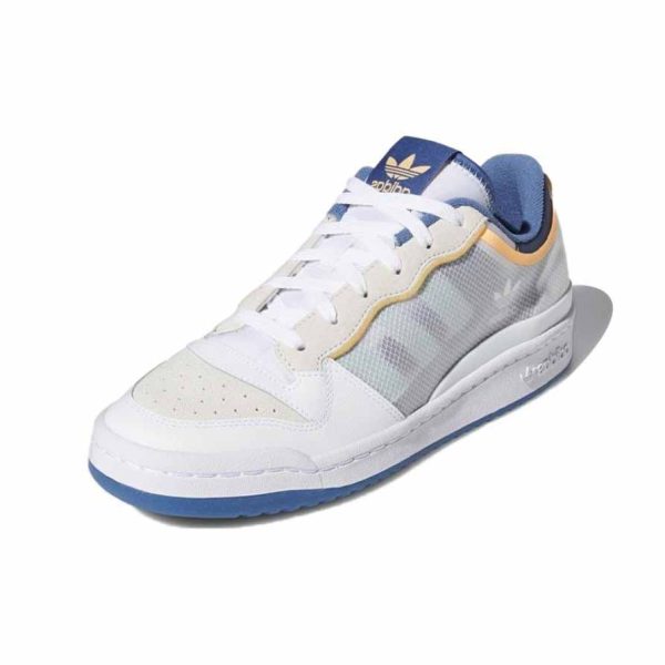 Adidas Originals Forum 白色/藍色/淡黃