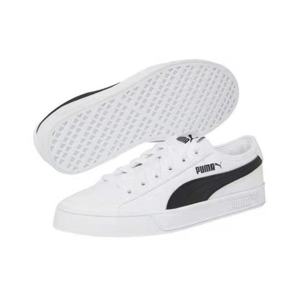 Puma Smash Vulc Black/White V2 白黑：圖片 3