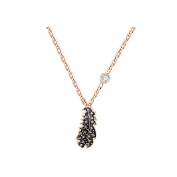 Swarovski/施華洛世奇羽毛鑲鑽鎖骨鏈項鍊5505470：圖片 7