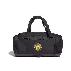adidas 運動包曼聯足球隊包斜挎包DY7688 黑色DY7688