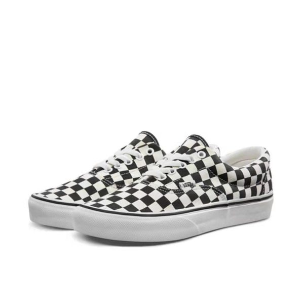 Vans Era Checkerboard Marshmallow Black 白黑/棋盤格