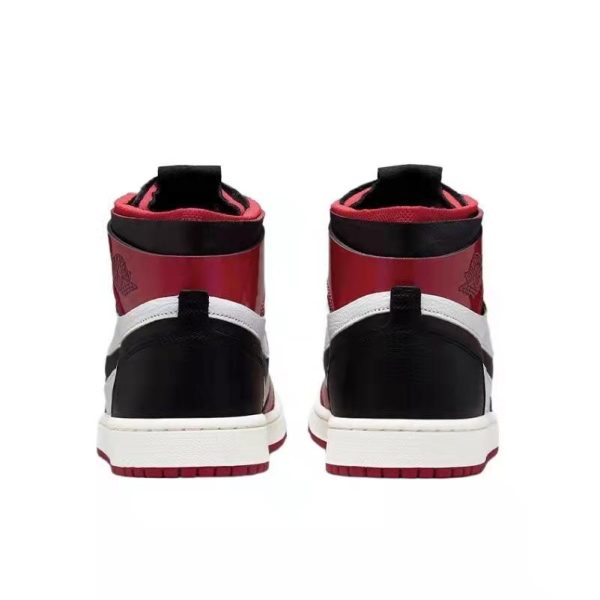 Air Jordan 1 公牛 CMFT 高筒/女/黑白紅/公牛：圖片 3