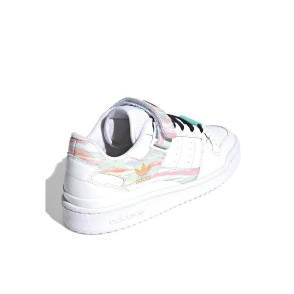 Adidas originals Forum Low "I Love Dance" 白色彩色女款：圖片 2