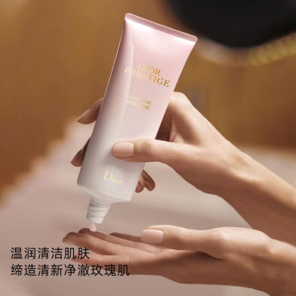 Dior/迪奧花秘瑰萃舒適淨化潔面泡棉120g：圖片 2