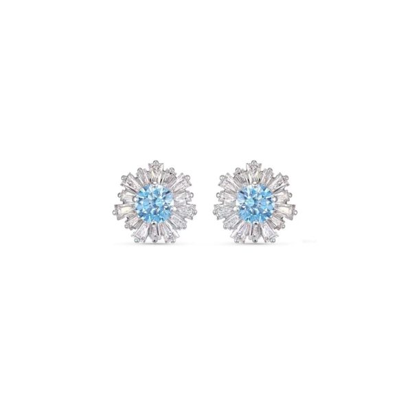 Swarovski/施华洛世奇  SUNSHINE太阳图案耳钉  5459597
