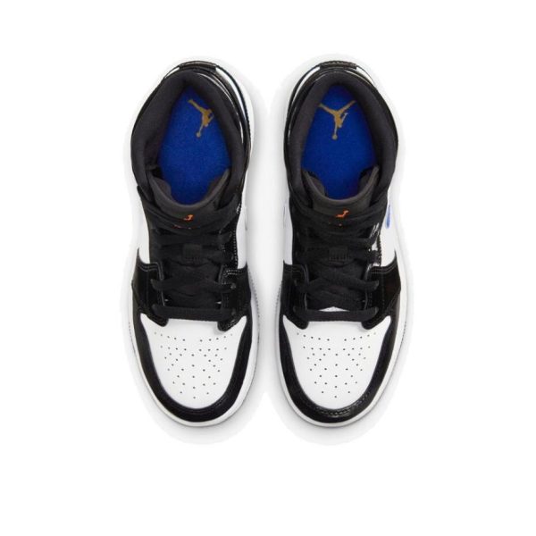 Air Jordan 1 Astronomy Blue 中幫/GS/黑白藍/藍熊貓：圖片 3