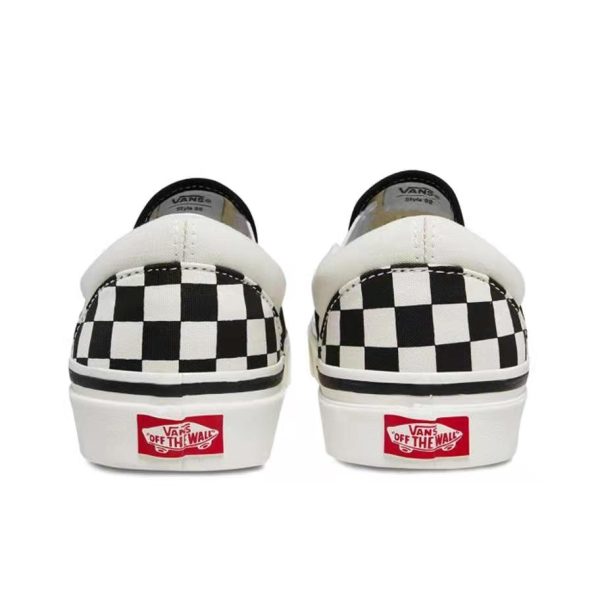 Vans Classic Slip-on Black/Ivory 安那海姆/黑白棋盤：圖片 4