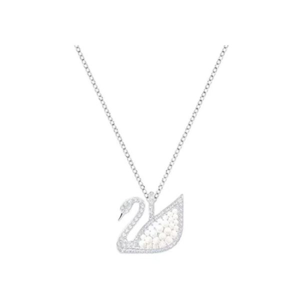 Swarovski/施華洛世奇珍珠天鵝項鍊5411791 銀色5411791
