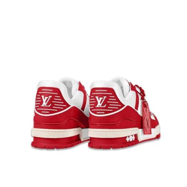 Louis Vuitton Trainer 紅色/白色：圖片 3