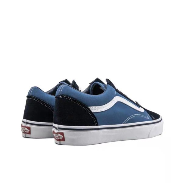 Vans Old Skool Navy White 黑/牛仔藍：圖片 9