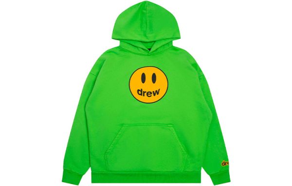 Drew House SS22 Mascot Hoodie Lime 笑臉印花套頭連帽衛衣秋季男女同款綠色送禮推薦送男友