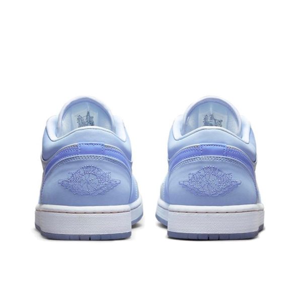 Air Jordan 1 Mighty Swooshers 低筒/白色/霧藍/情人節：圖片 2