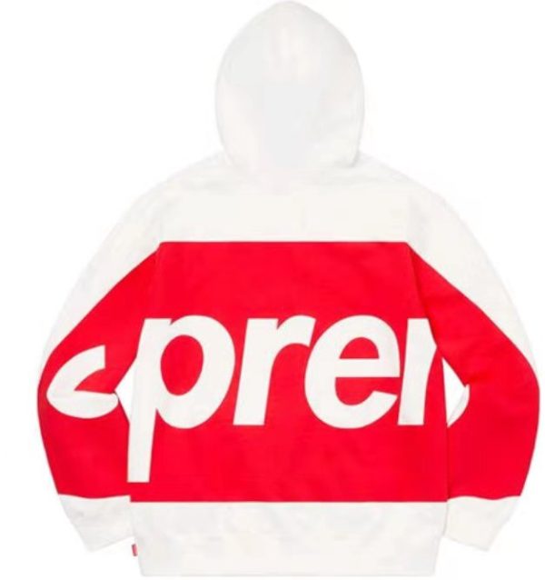 Supreme SS21 Week 2 Big Logo 大標誌連帽衛衣白色：圖片 2