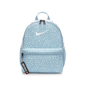 Nike 兒童雙肩包書包印花收納拉鍊口袋拼接包藍色DO6735-410