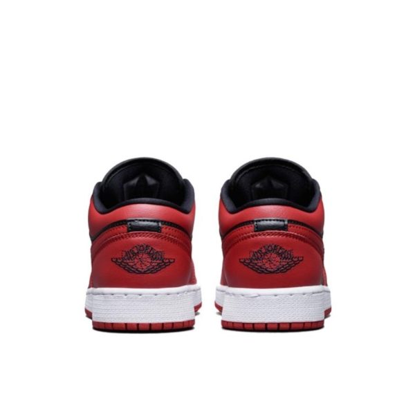 Air Jordan 1 Reverse Bred 低筒/黑紅反轉：圖片 4