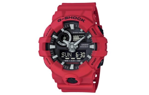 CASIO 卡西歐G-SHOCK 主題系列鋼鐵人配色紅色