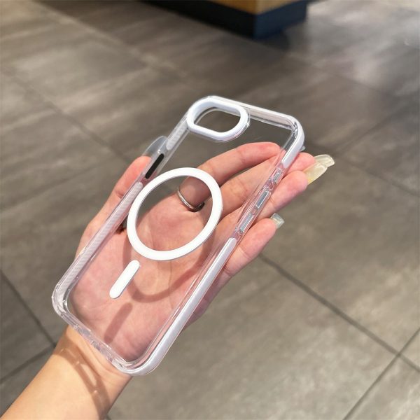 磁吸殼適用蘋果16e手機殼iPhone15全包透明13/14pro防摔套：圖片 5