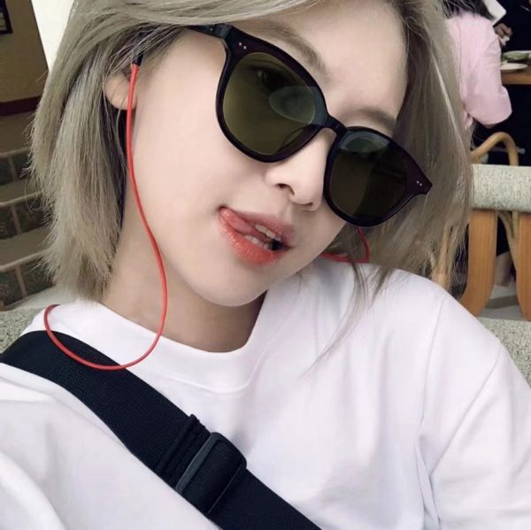 新款時尚太陽眼鏡女ins網紅街拍太陽眼鏡大臉顯瘦開車防紫外線墨鏡：圖片 2