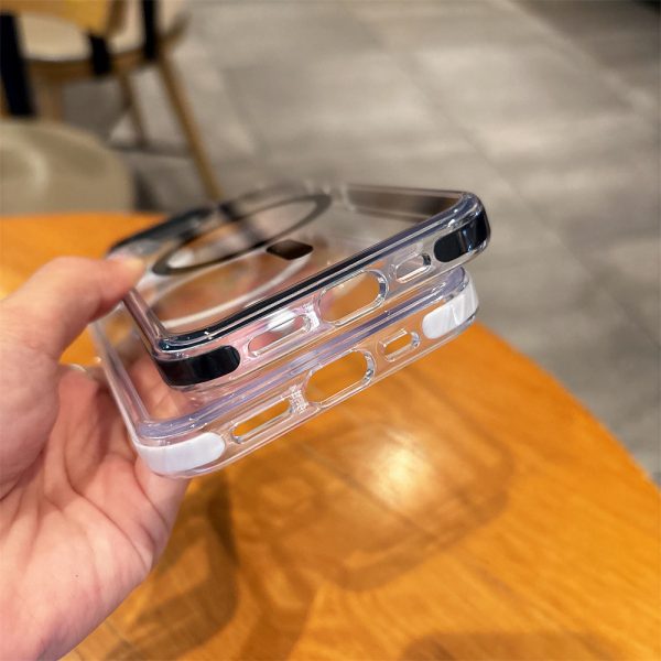 磁吸殼適用蘋果16e手機殼iPhone15全包透明13/14pro防摔套：圖片 4