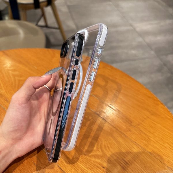 磁吸殼適用蘋果16e手機殼iPhone15全包透明13/14pro防摔套：圖片 3