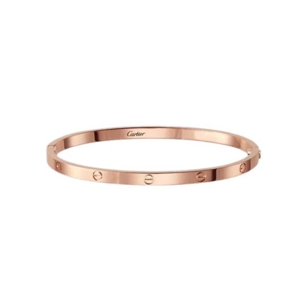 Cartier/卡地亞LOVE系列窄版手鐲B6047317：圖片 2