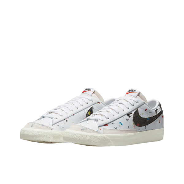Nike BLAZER LOW 77 公尺白彩潑墨