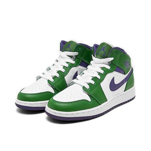 Nike Air Jordan 1 Incredible Hulk 中幫/無敵浩克：圖片 3