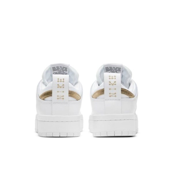 Nike DUNK LOW DISRUPT 白金金扣女款：圖片 3