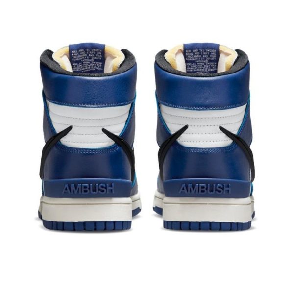 Ambush X Nike Dunk High Deep Royal 皇家藍男女同款：圖片 3