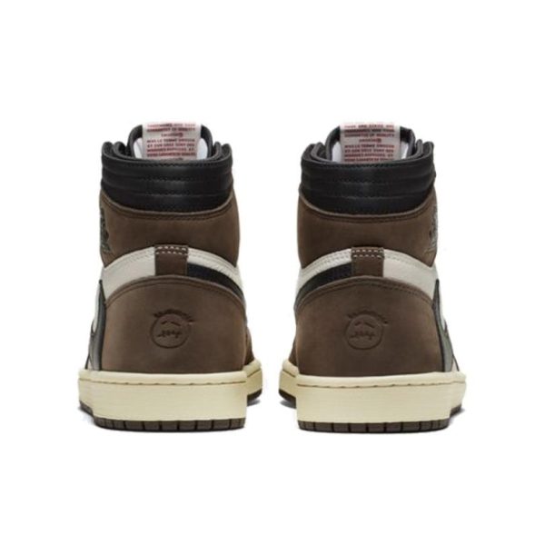 Air Jordan 1 Travis Scott Mocha 高筒/TS聯名/棕倒鉤：圖片 2