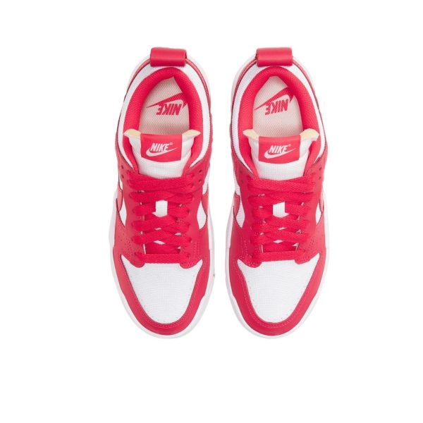Nike Dunk Low Disrupt 白紅女款：圖片 5