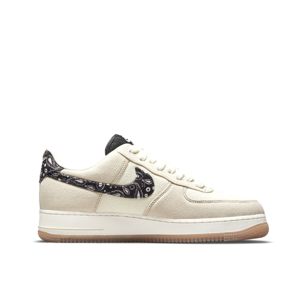 Nike AIR FORCE 1 LOW PAISLEY SWOOSH 米白腰果花：圖片 2