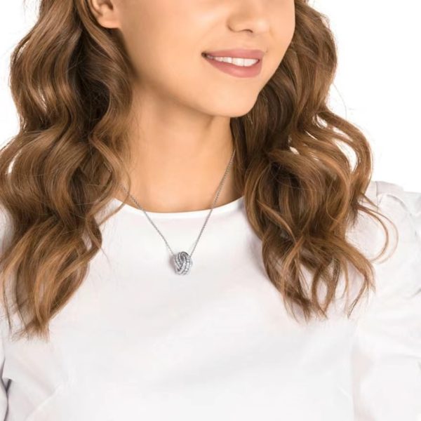 Swarovski/施華洛世奇環環相扣鎖骨項鍊5537106：圖片 7