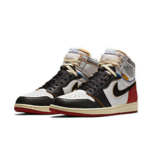 Union LA x Air Jordan 1 Retro High OG NRG 黑腳趾拼接男女同款