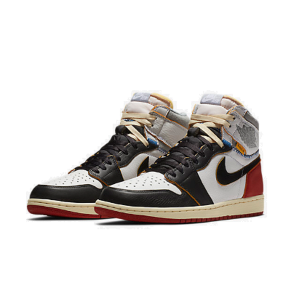 Union LA x Air Jordan 1 Retro High OG NRG 黑腳趾拼接男女同款