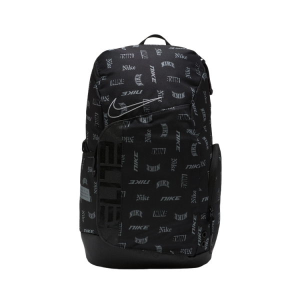 Nike Hoops Elite 精英籃球印花雙肩包CU8347 011黑/黑/(煙灰)